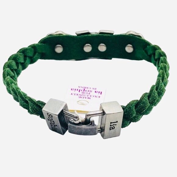 Lia Sophia Confidant Ivy Leather Braided Bracelet - Picture 5 of 10